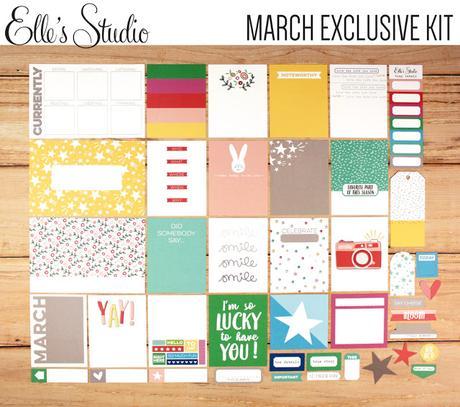 ELLE'S STUDIO - MARCH KIT & PROJECTS