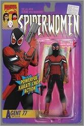 Spider-Women Alpha #1 Cover - Christopher Action Figure Variant