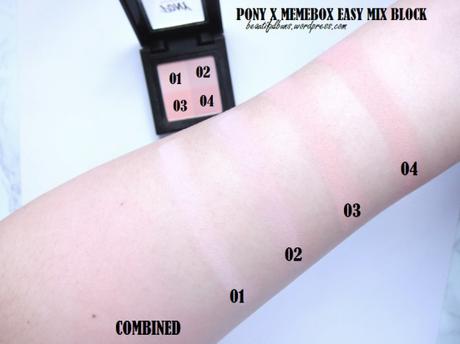 Pony x Memebox Easy Mix Block Blusher (7)