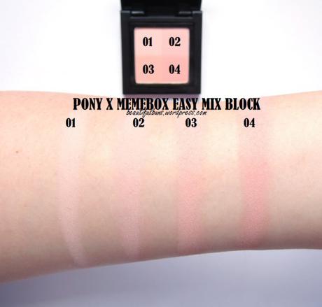 Pony x Memebox Easy Mix Block Blusher (6)