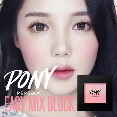 Pony x Memebox Easy Mix Block Blusher featured