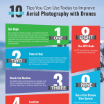 10 Aerial Photography Tips Using A Drone Infographic