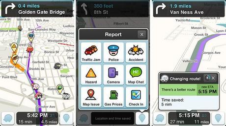 Waze Traffic App