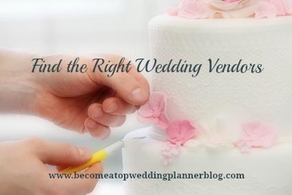 How Wedding Planners Can Find the Right Wedding Vendors