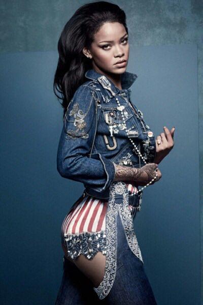 More Pictures of Rihanna’s Vogue Issue