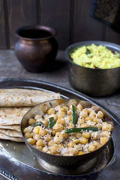 Chickpea & Coconut Salad