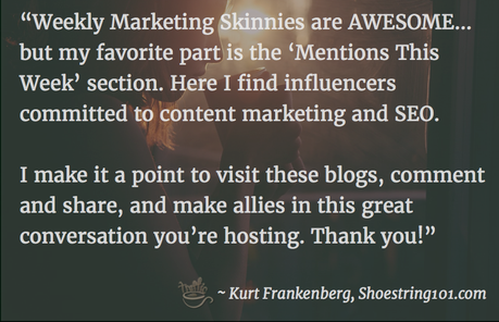 Weekly Marketing News: what readers think