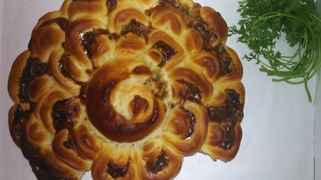 Russian Chrysanthamum Bread -Blessed by Bread