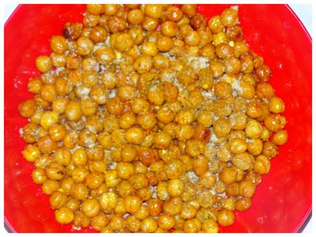 Spicy Crispy Chickpeas