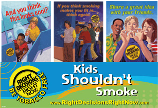 Image: Free Kids Shouldn't Smoke resources