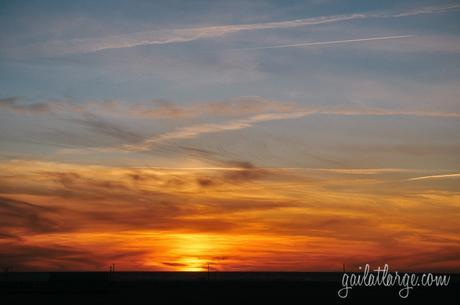 sunset at Figueira da Foz