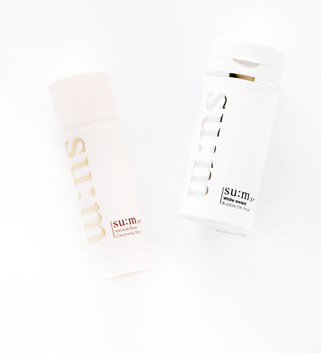 SU:M37, SUM37 Miracle Rose Cleansing Stick, SUM37 Whote Award Bubble De Mask