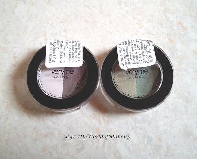 Very Me Soft N' Glam Eyeshadow by Oriflame Review & Swatches