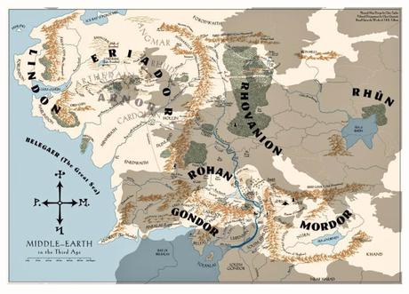 JRR Tolkein - Lord of the Rings - European history in the Ice Age?