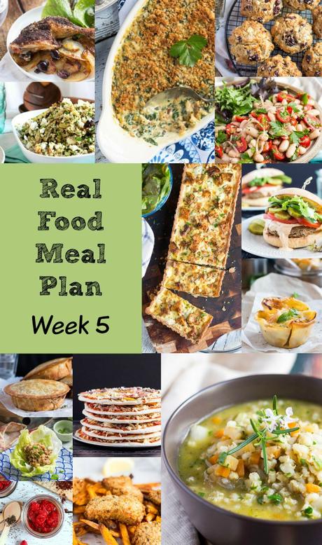 Real Food Meal Plan – Week 5