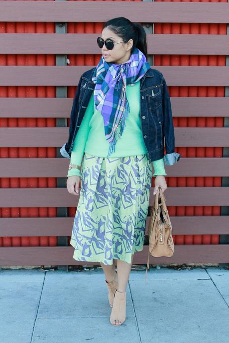 MONDAY MOOD- MONOCHROMATIC MINT