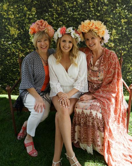 Tropical Flower Crowns... Bridal Shower