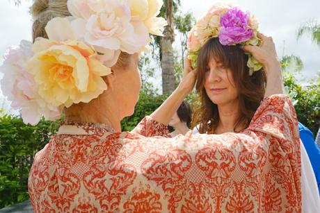 Tropical Flower Crowns... Bridal Shower