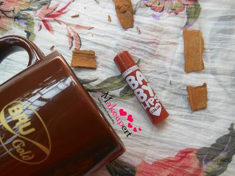 Summer Love : Coffee and Maybelline Baby Lips Spiced Up! Lip Balm Spicy Cinnamon
