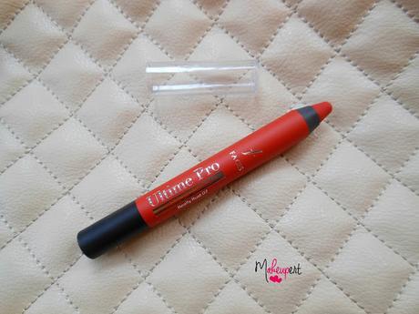 Faces Ultime Pro Matte Lip Crayon (07) Really Rust // Review, Swatches, On My Lips