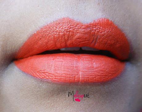 Faces Ultime Pro Matte Lip Crayon (07) Really Rust // Review, Swatches, On My Lips