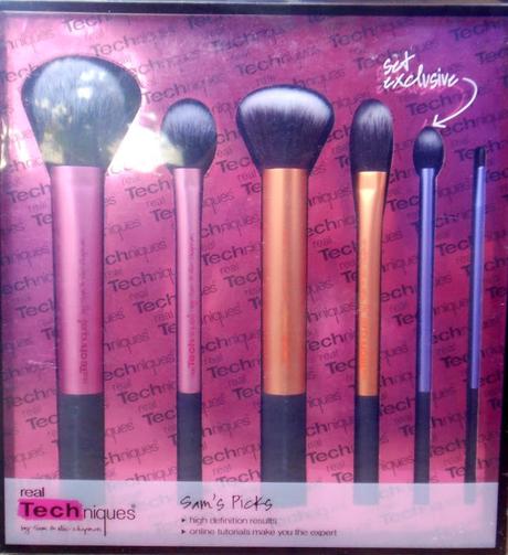 Real Techniques Sam's Exclusive Brushes Review