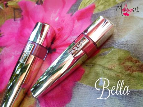 L'Oreal Paris Shine Caresse Lip Color - Bella (604), Lolita (606) // Review, Swatches, LOTD