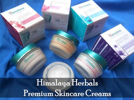 Himalaya Herbals Premium Skincare Creams // First Impression, Swatches