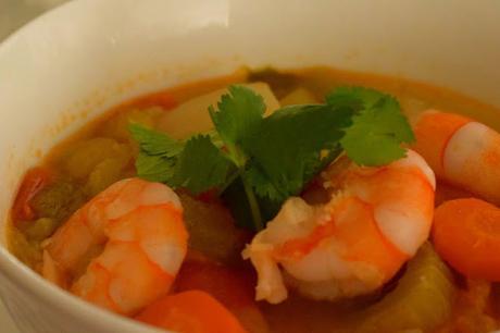 Spicy Citrus Shrimp Soup Recipe