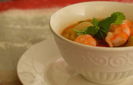 Spicy Citrus Shrimp Soup Recipe