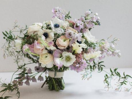 Pastel Bouquet with a touch of Jasmine