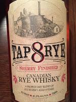 Tap On Tap:  Tap Rye Sherry Finished 8 Year Old Whisky Review