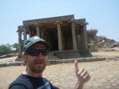 Backpacking in India: Staying in Paradise at Mowgli Guest House in Virupapuragaddi, Hampi Touring the UNESCO World Heritage Site at Hampi