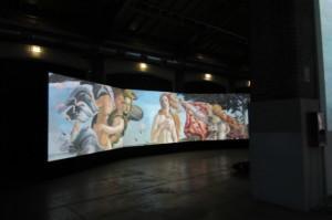 Galleria degli uffizi diventa virtuale. Prima tappa Milano. Virtual galleria degli uffizi. First step in Milam.