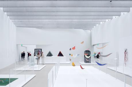 View of the Contemporary Art + Design Wing at the Corning Museum of Glass
