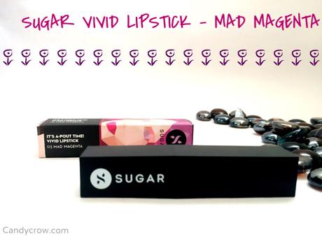 SUGAR Vivid Lipstick: Mad Magenta Review