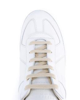 Degrees of White: Maison Martin Margiela Replica Leather Sneakers