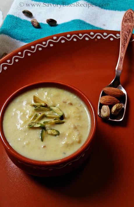 Apple Mawa Kheer