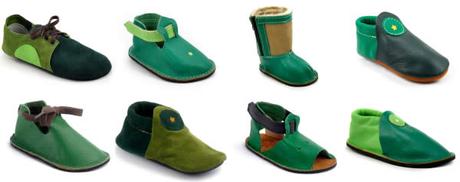 green-shoe-collage