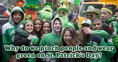 why do we pinch on st patricks day