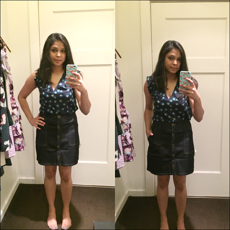 WHAT'S UP THURSDAY - Banana Republic fitting room reviews