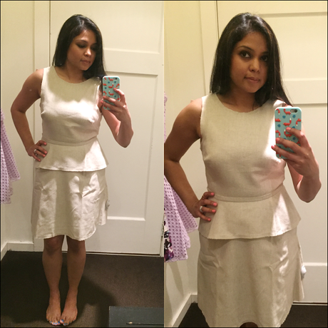 WHAT'S UP THURSDAY - Banana Republic fitting room reviews