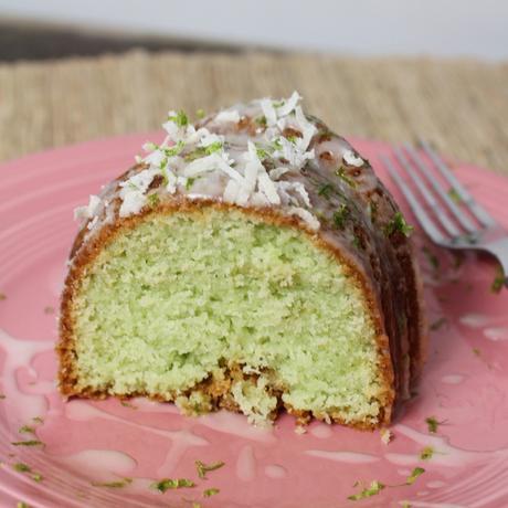 Lime Coconut Bundt Cake #BundtBakers Lime Coconut Bundt Cake