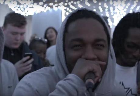 Kendrick Lamar Freestyles With UK Teens