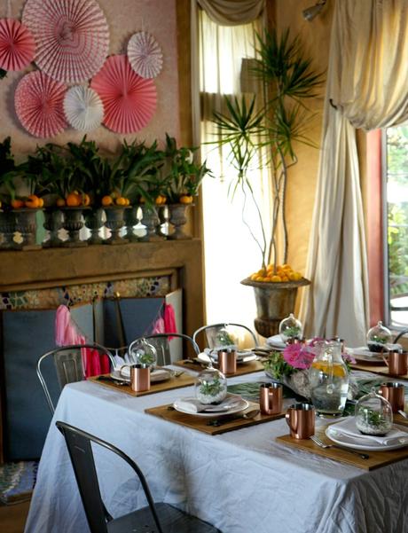 Tropical Inspired Bridal Shower