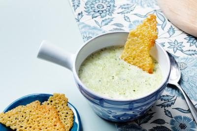 Creamy Broccoli and Leek Soup