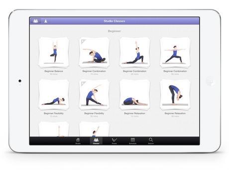 Yoga Studio app - one of my favorite health apps