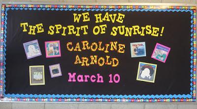 Author Visit, Sunrise Elementary School, Tucson, AZ