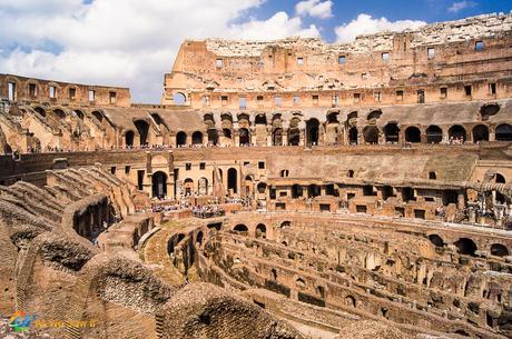 Inside the Colosseum