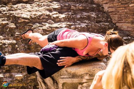 Planking in the Roman Colosseum